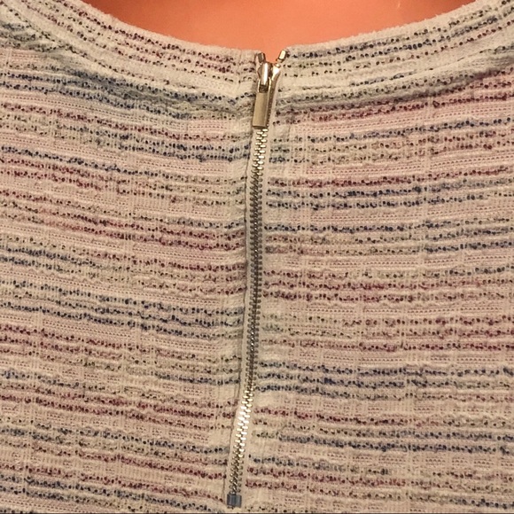 LOFT Boucle Puff Sleeve Dress - Picture 6 of 8